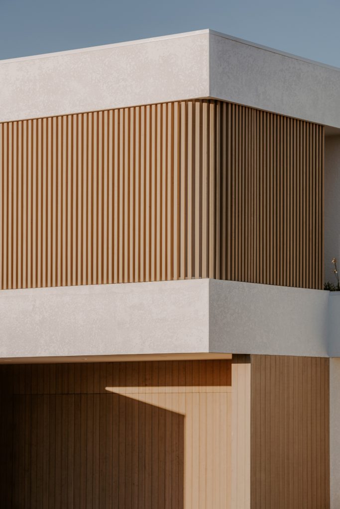 Harvest Moon exterior timber screen detail